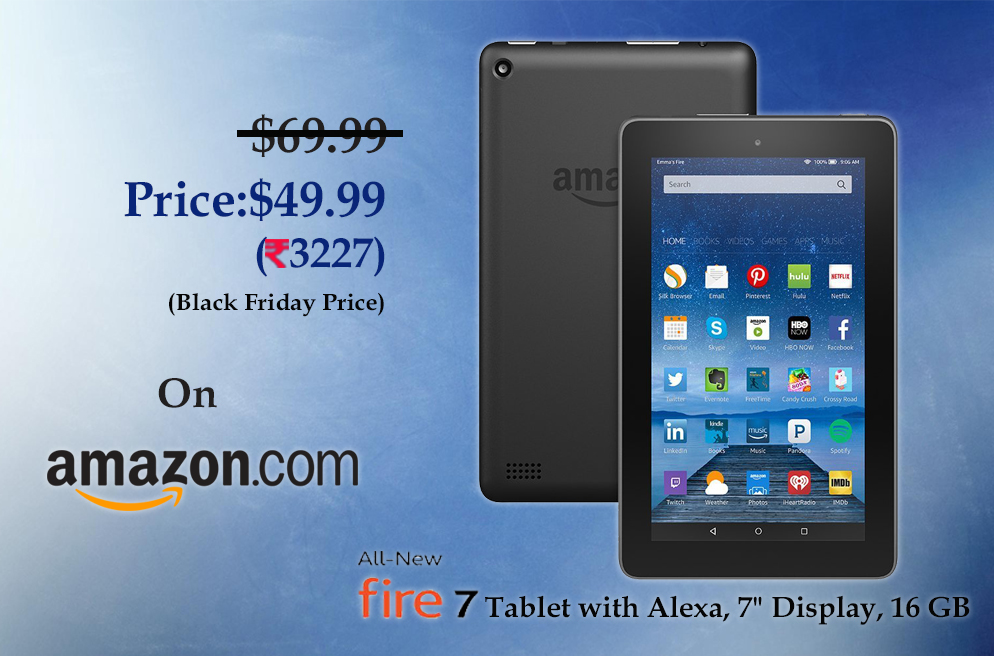 All-New Fire 7 Tablet with Alexa Ad.
